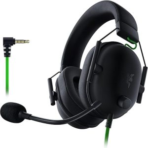Razer BlackShark V2 X gaming headset with cardioid mic
