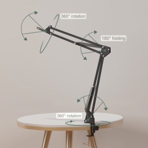 Adjustable Microphone Boom Table Arm-Stand