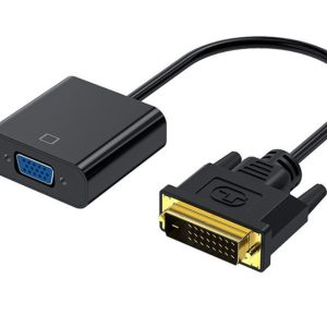 DVI to VGA adapter for connecting a DVI-enabled computer to a VGA monitor or projector in Lusaka, Zambia.
