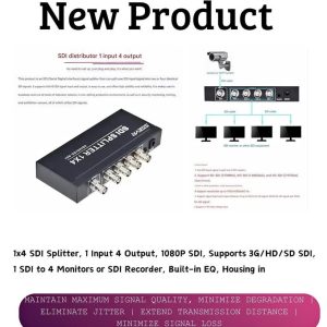 SDI 1x4 splitter 3G HD SD 1080P Lusaka Zambia