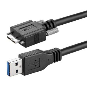 USB 3.0 Micro-B to USB-A data cable for portable SSDs and external hard drives
