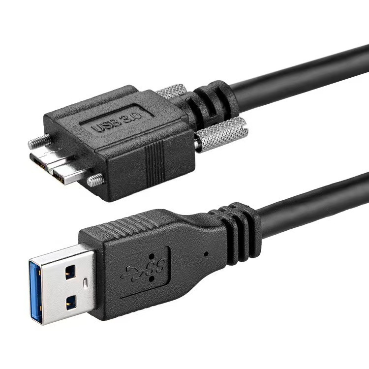 USB 3.0 Micro-B to USB-A data cable for portable SSDs and external hard drives