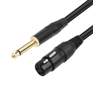 6.35mm mono jack to XLR female 3m cable Lusaka Zambia