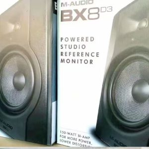 M-Audio BX8 D3 8-inch powered studio reference monitors pair